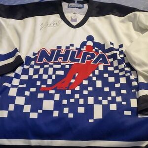 Tampa Bay Lightning Forward Vincent Lecavalier Signed NHLPA Bauer Jersey...